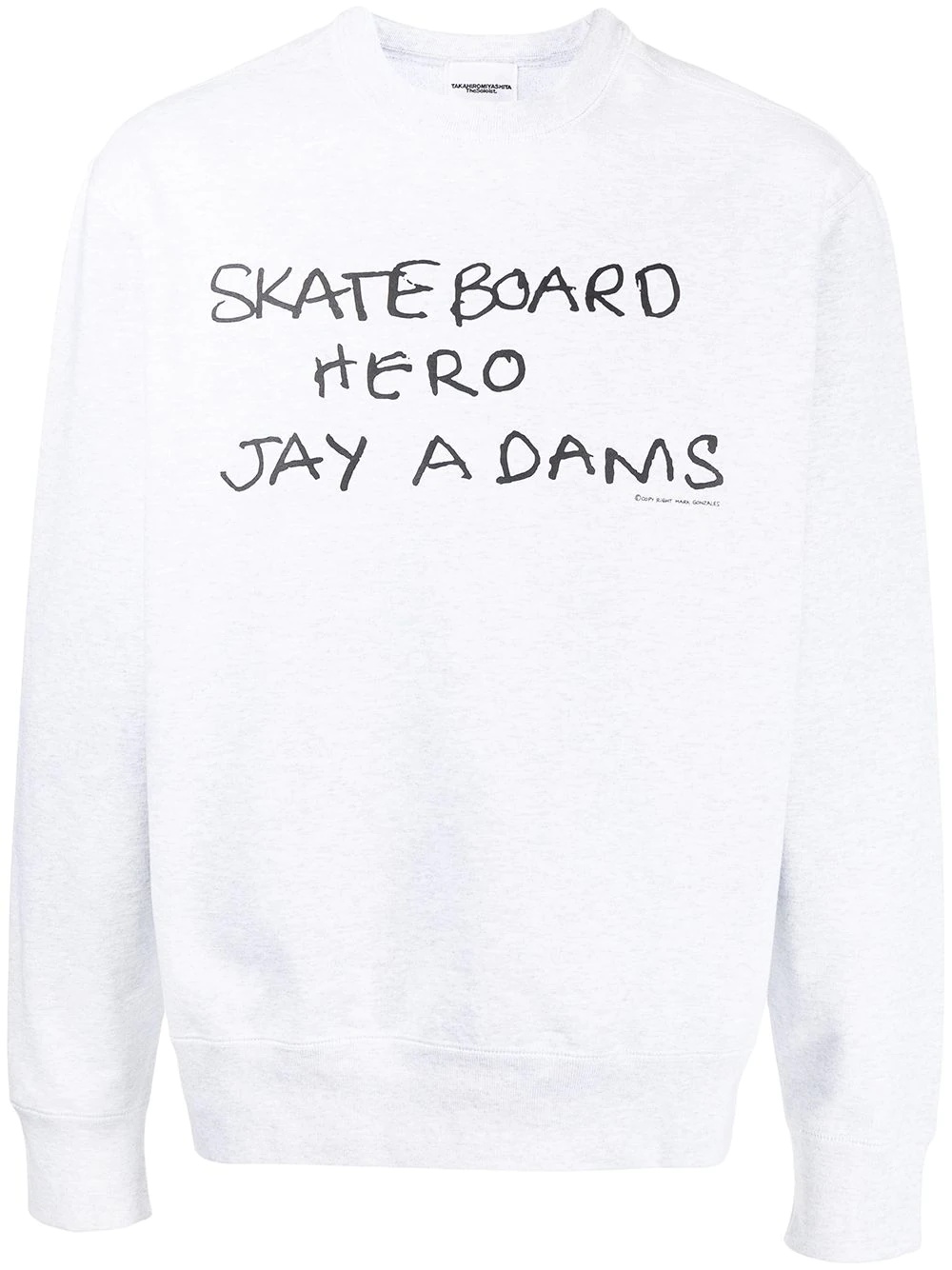 XTakahiromiyashita The Soloist X Mark Gonzales sweatshirt - 1