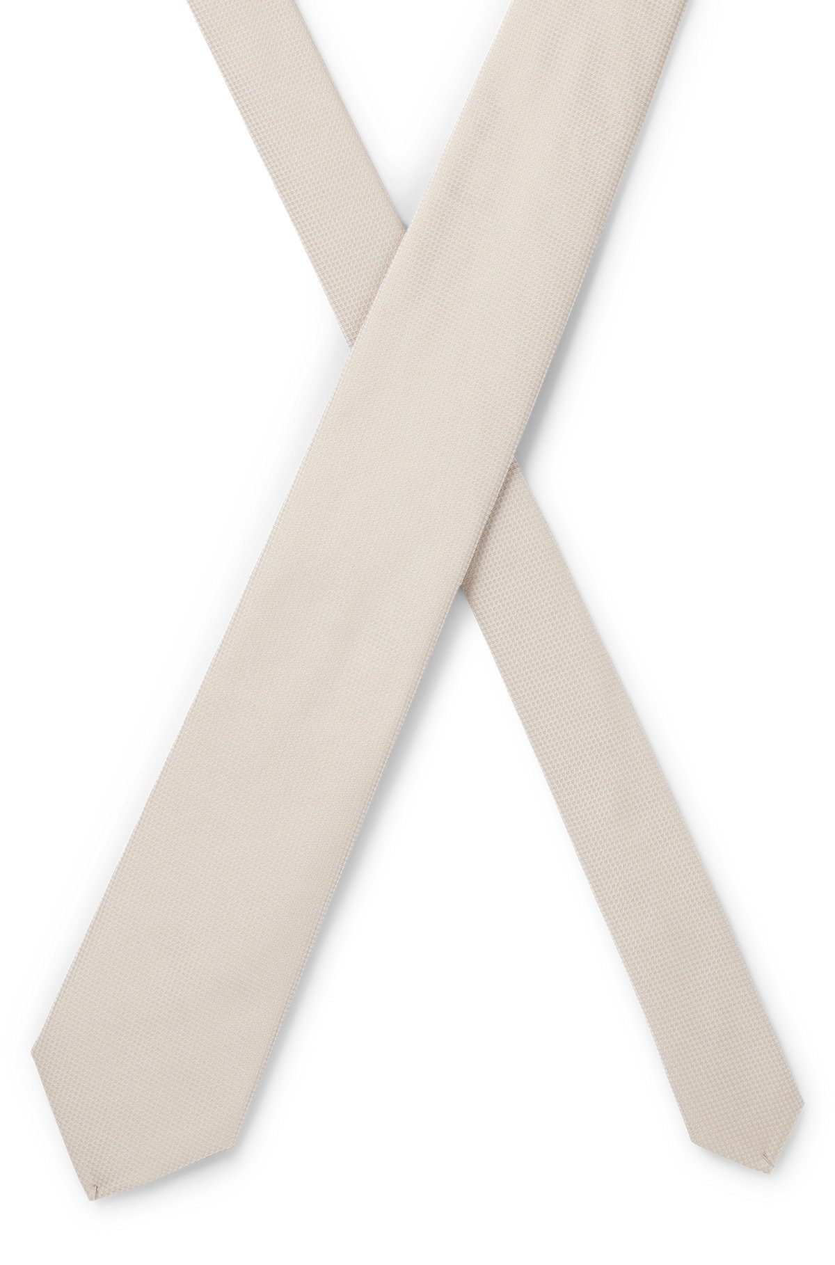 MICRO-PATTERN JACQUARD TIE WITH SILK - 4