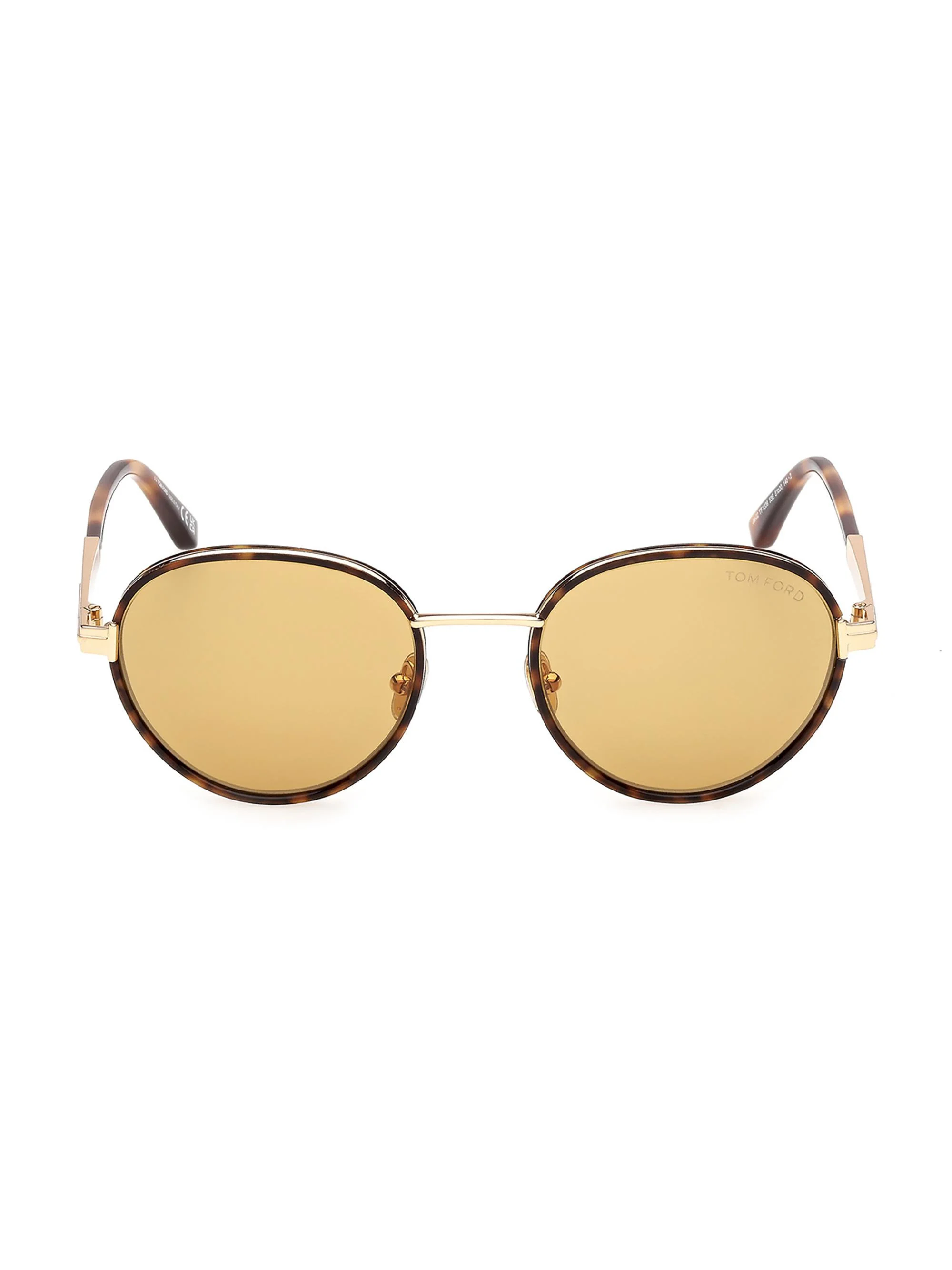 Women's Jet 51MM Round Sunglasses - Gold - 1