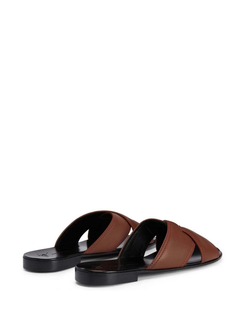 Flavio crossed-leather sandals - 3
