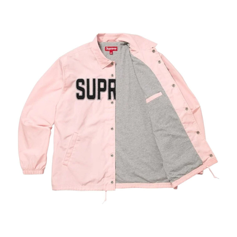 Supreme Supreme SS26 Spellout Coaches Jacket 'Pink' SUP-SS26-203-PNK outlook