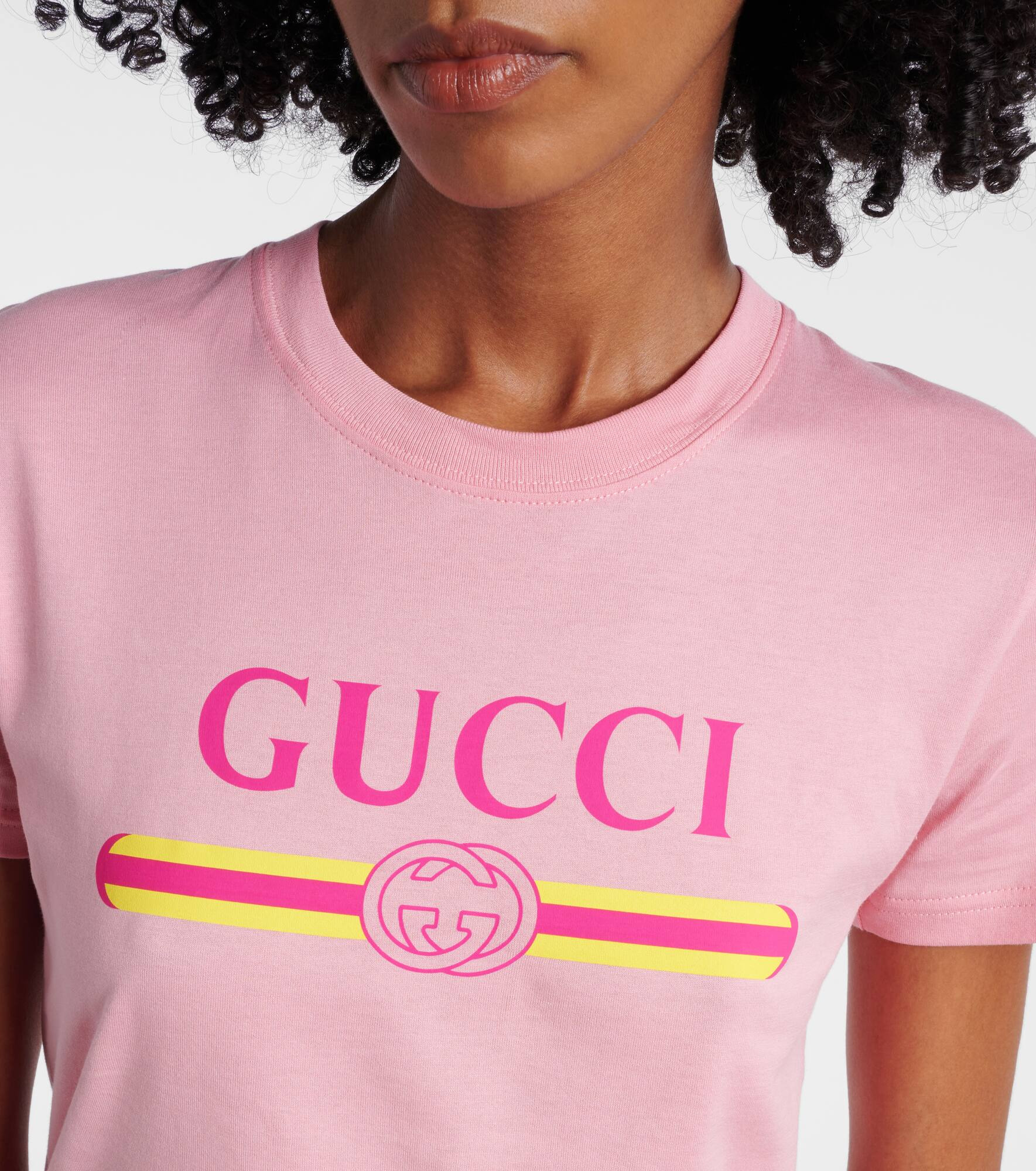 Printed cotton jersey T-shirt - 4