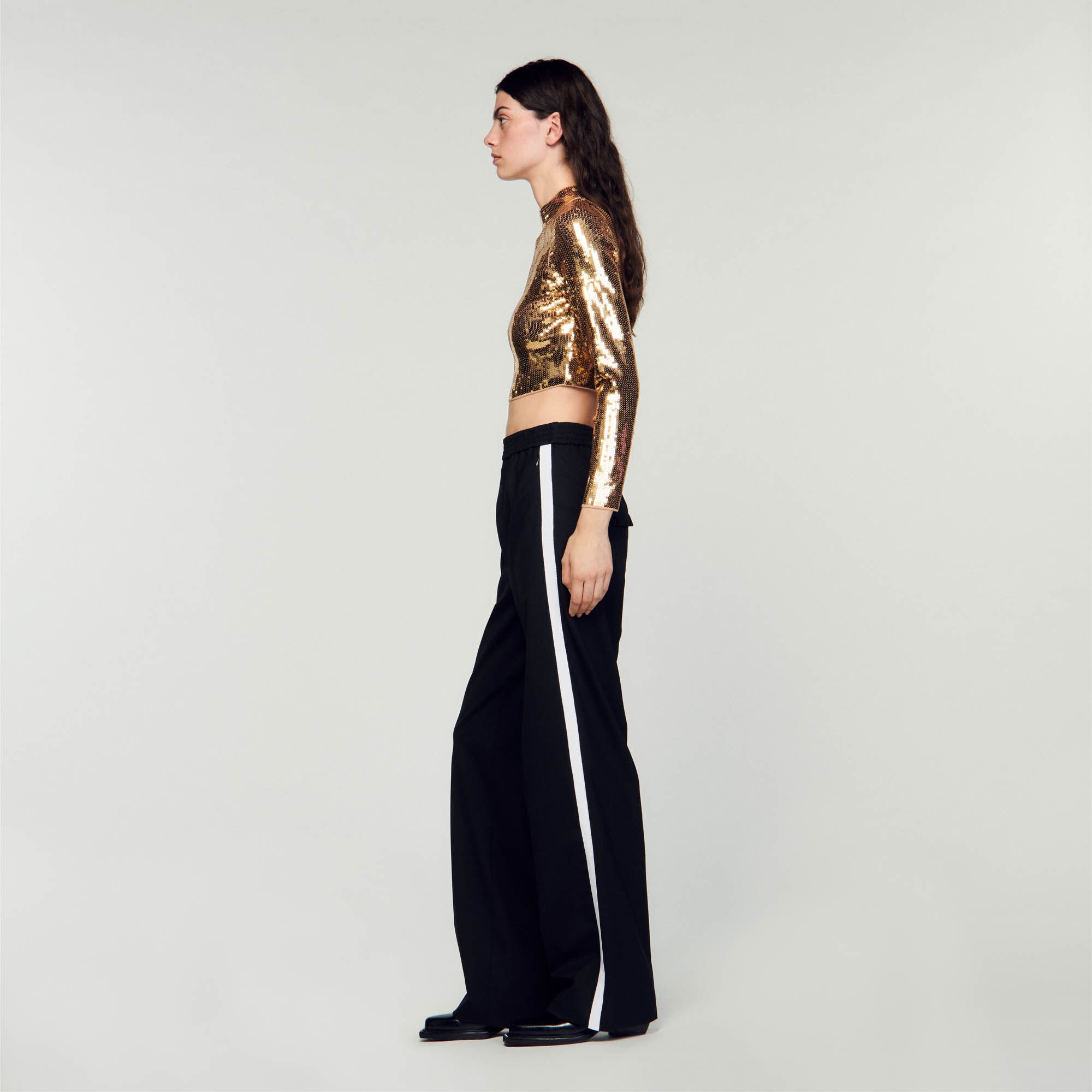 PANTS WITH SIDE STRIPES - 7