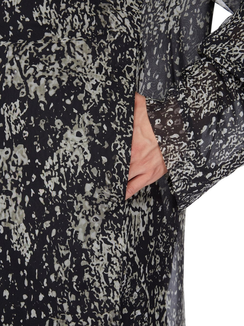 Black & Off-White Hollywood Ricks Coat 6