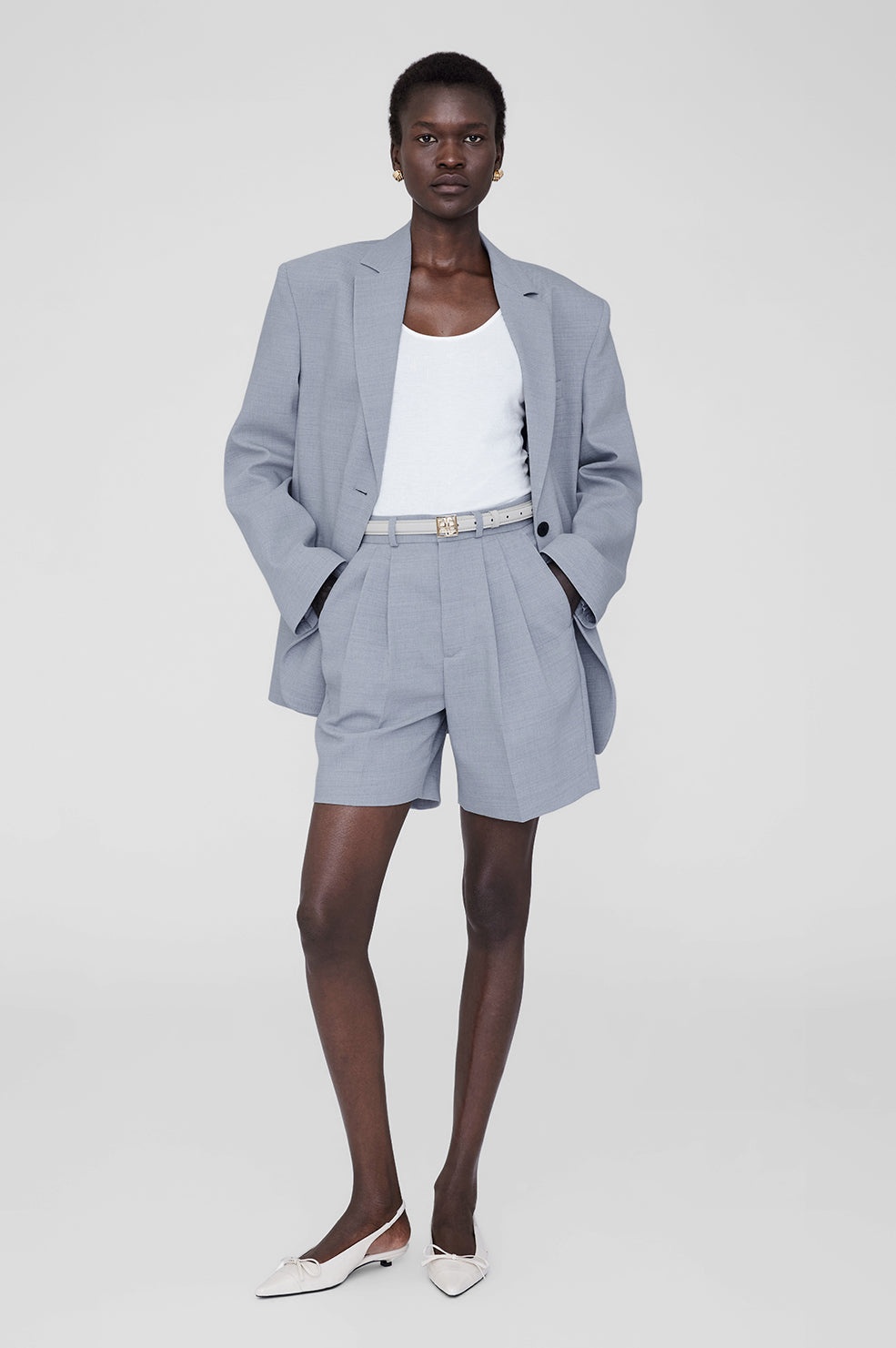 Carrie Short - Steel Blue - 5