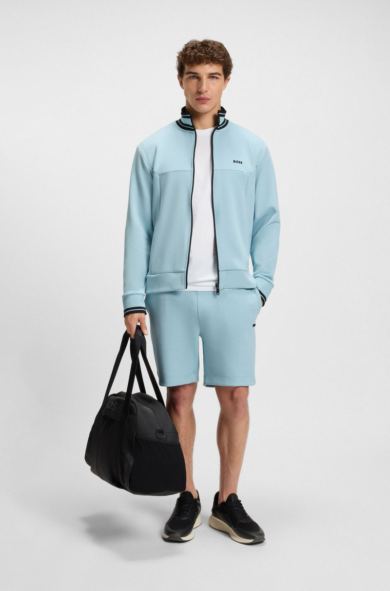 BOSS SHORTS WITH STRIPE DETAILS outlook