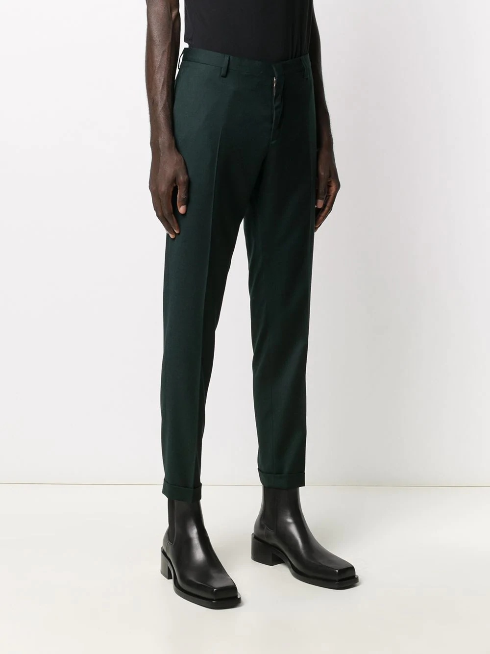 mid-rise tailored trousers - 3