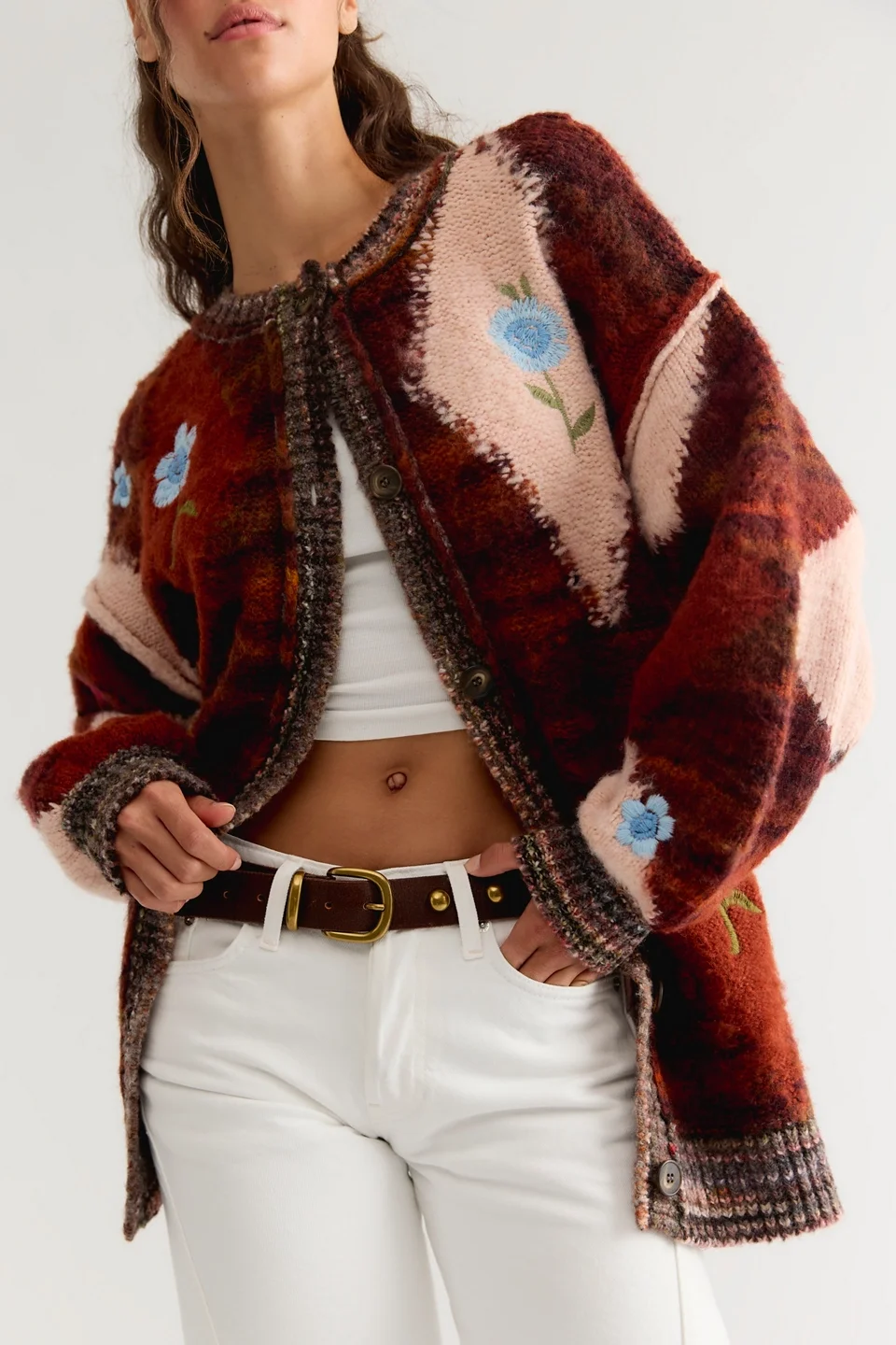 Flower Petal Cardigan - 1