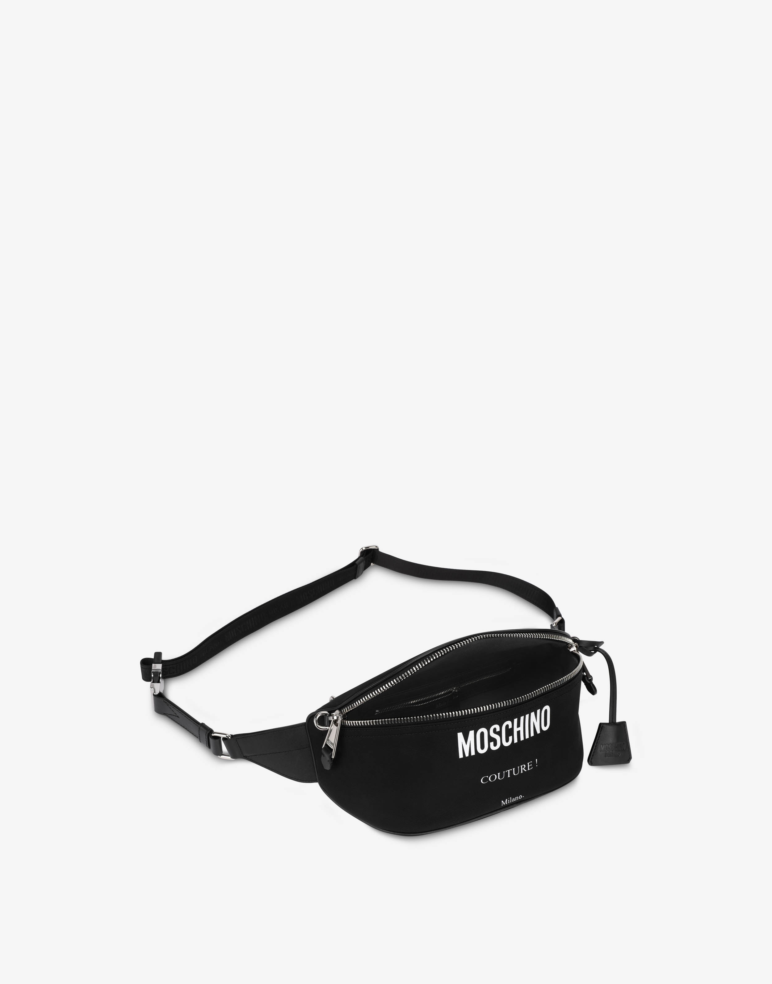 MOSCHINO COUTURE CORDURA NYLON BELT BAG - 3