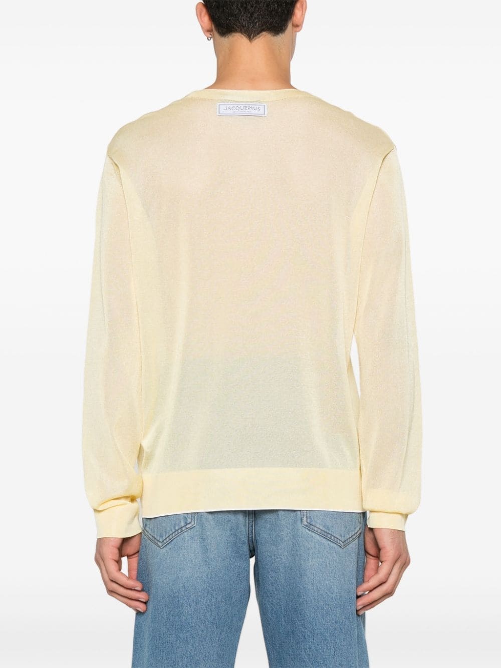logo-patch sweater - 4