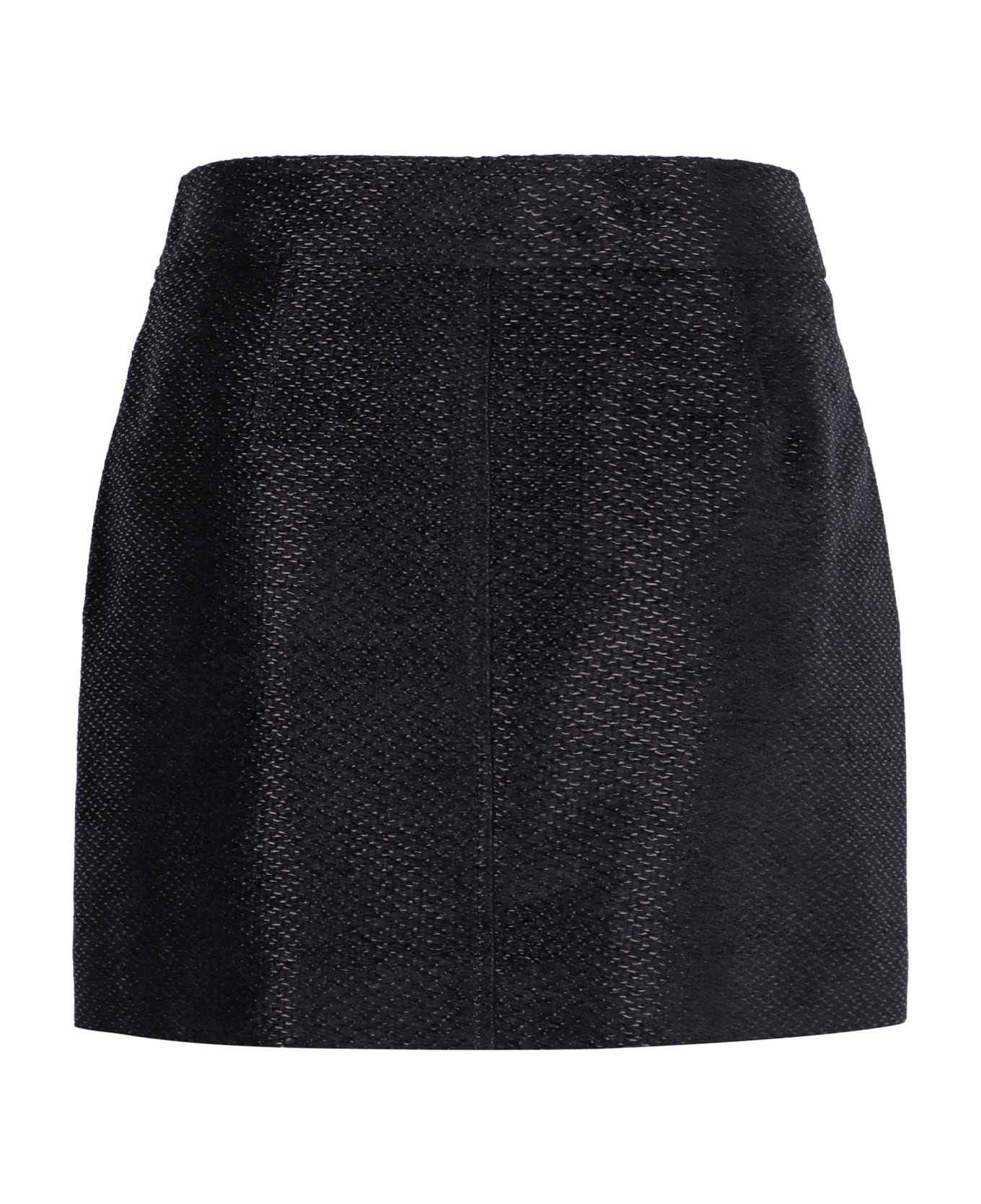 Viscose Miniskirt - 2