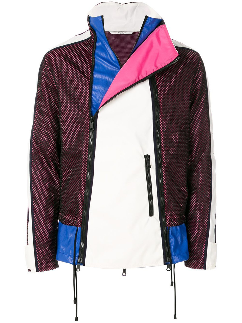 mesh panel lightweight jacket 1