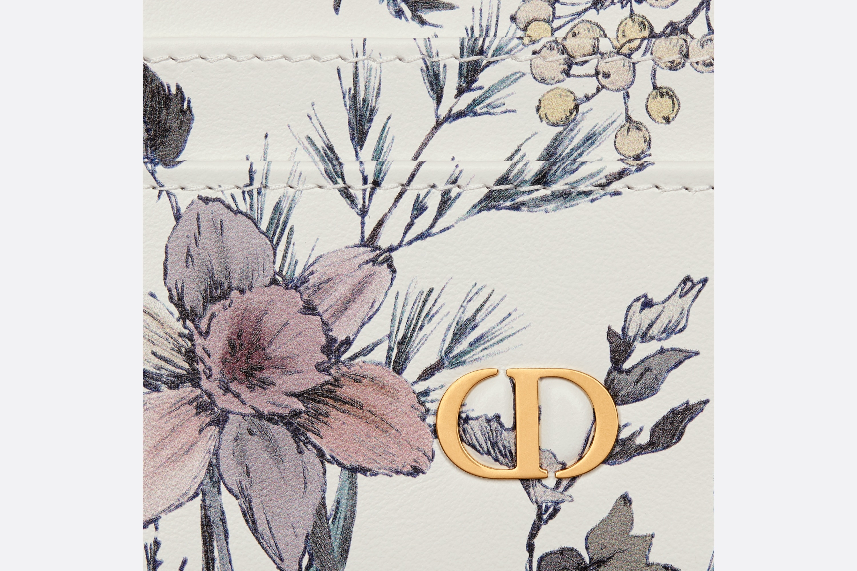 Dior Caro Freesia Card Holder - 3