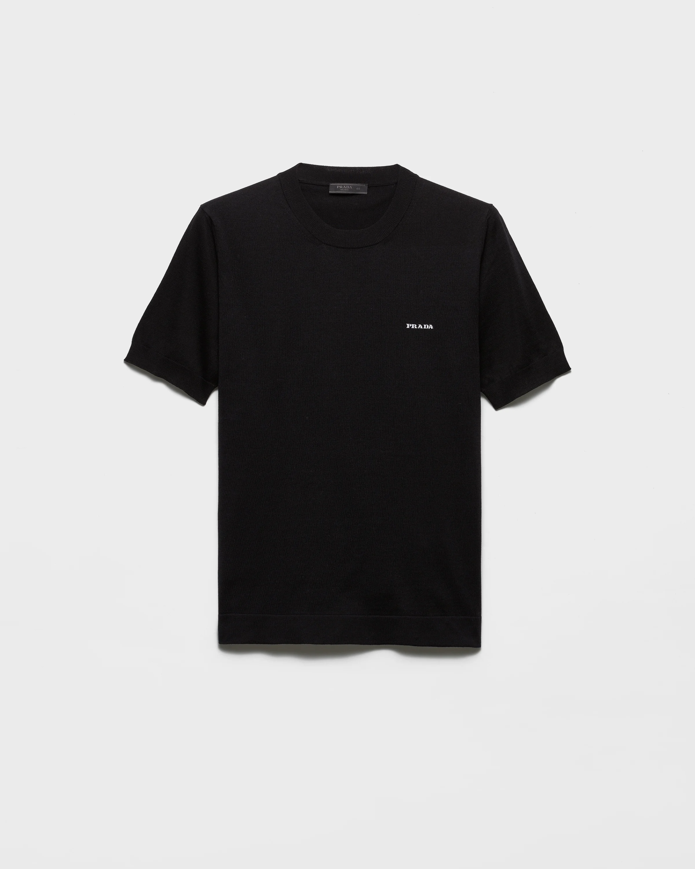 Cotton crew-neck sweater - 1