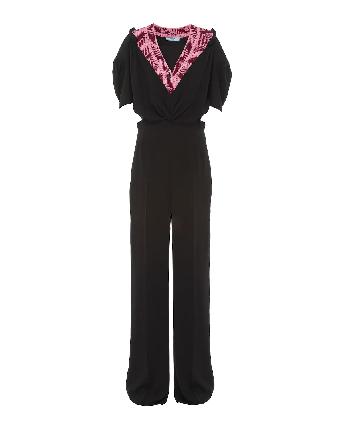 Sablé jumpsuit with jacquard detail - 1