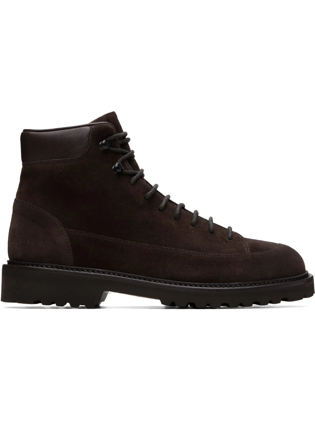 Brown Suede Hiker Boots - 1
