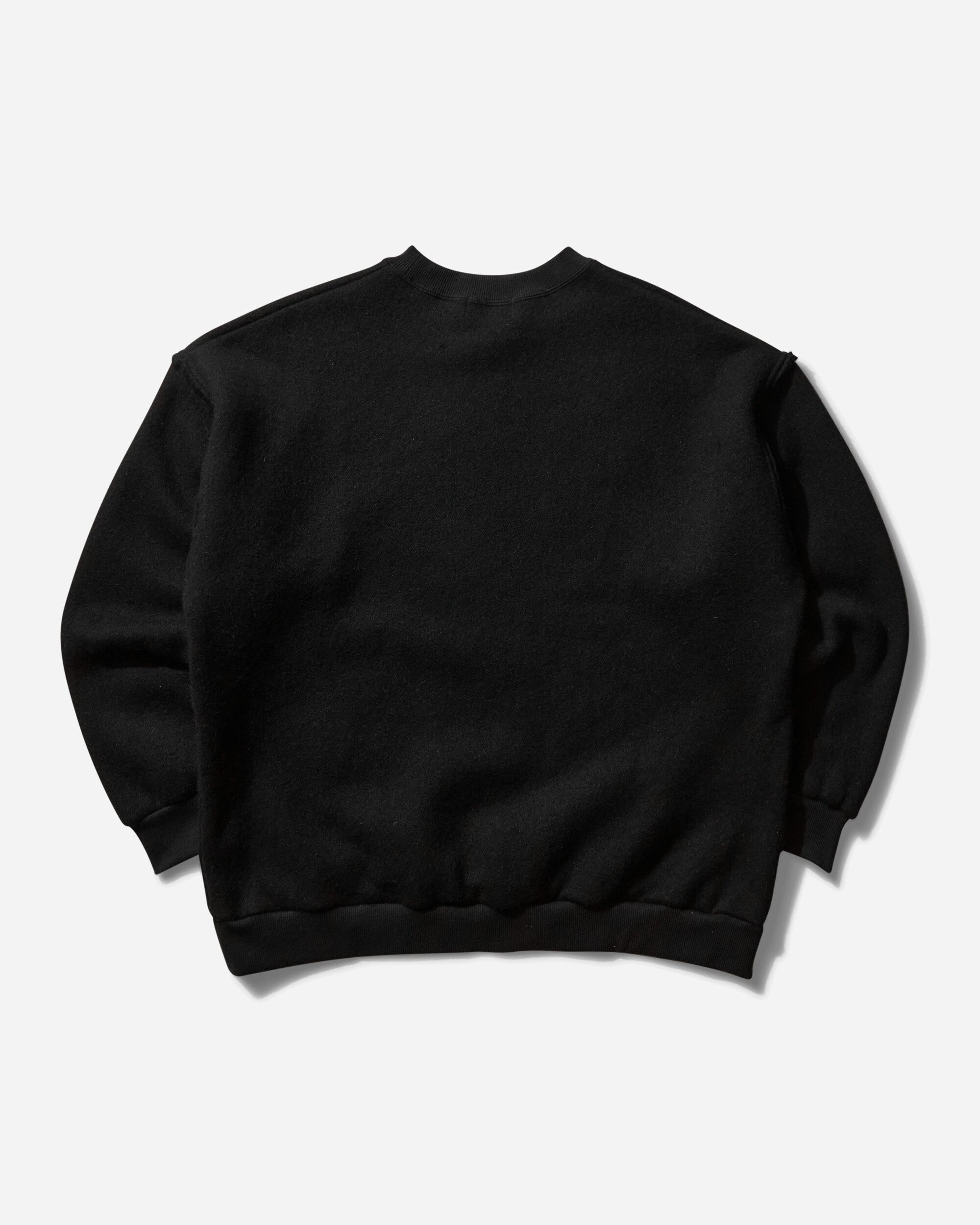 Women's Red Eye Flash Crewneck Sweatshirt Black - 2