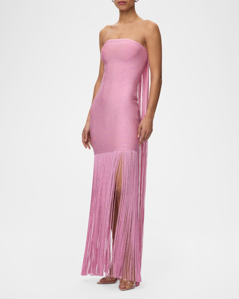 HERVE LEGER The Space Dye Briar Gown outlook