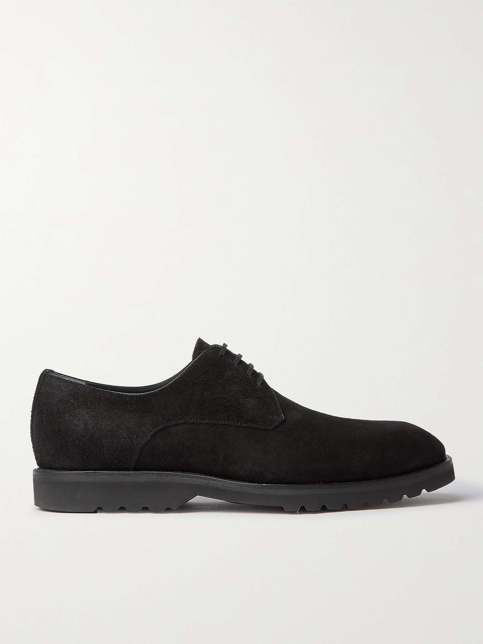 Kensington Suede Derby Shoes - 1