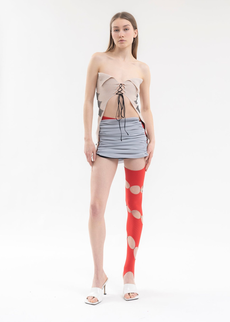 RUI Frost And Blush Jacquard Tube Top outlook