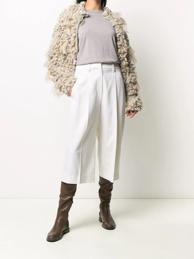 Brunello Cucinelli abstract knitted jumper outlook