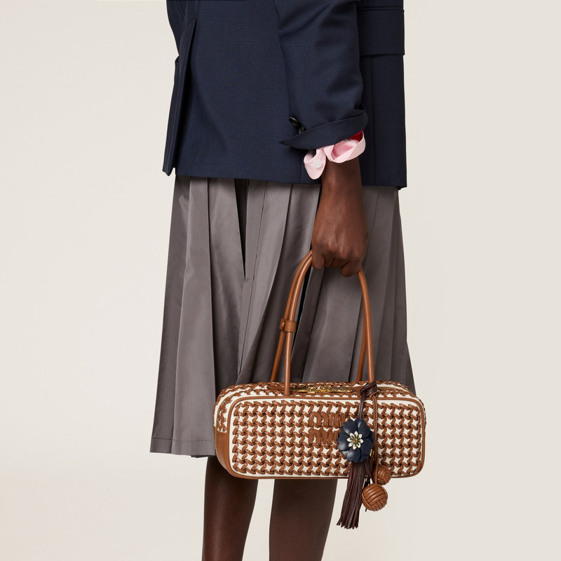 Miu Miu Beau leather bag outlook