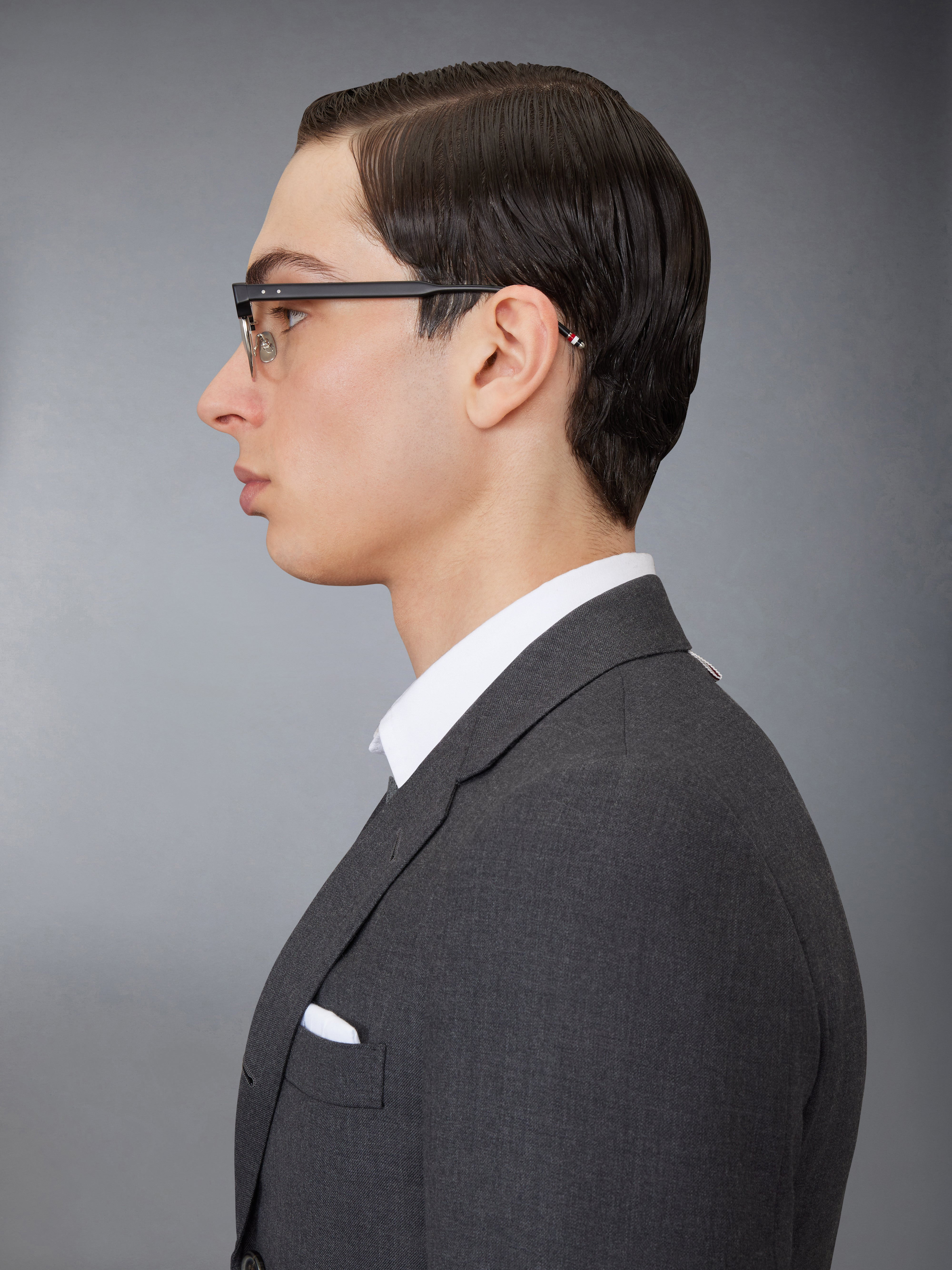 Acetate And Titanium Oval Eyeglasses - 5