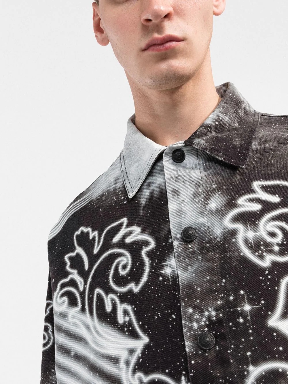 Space Couture-print long-sleeved shirt - 5