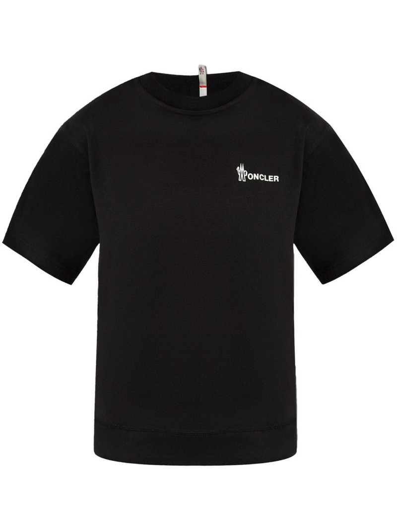 logo-print T-shirt 1