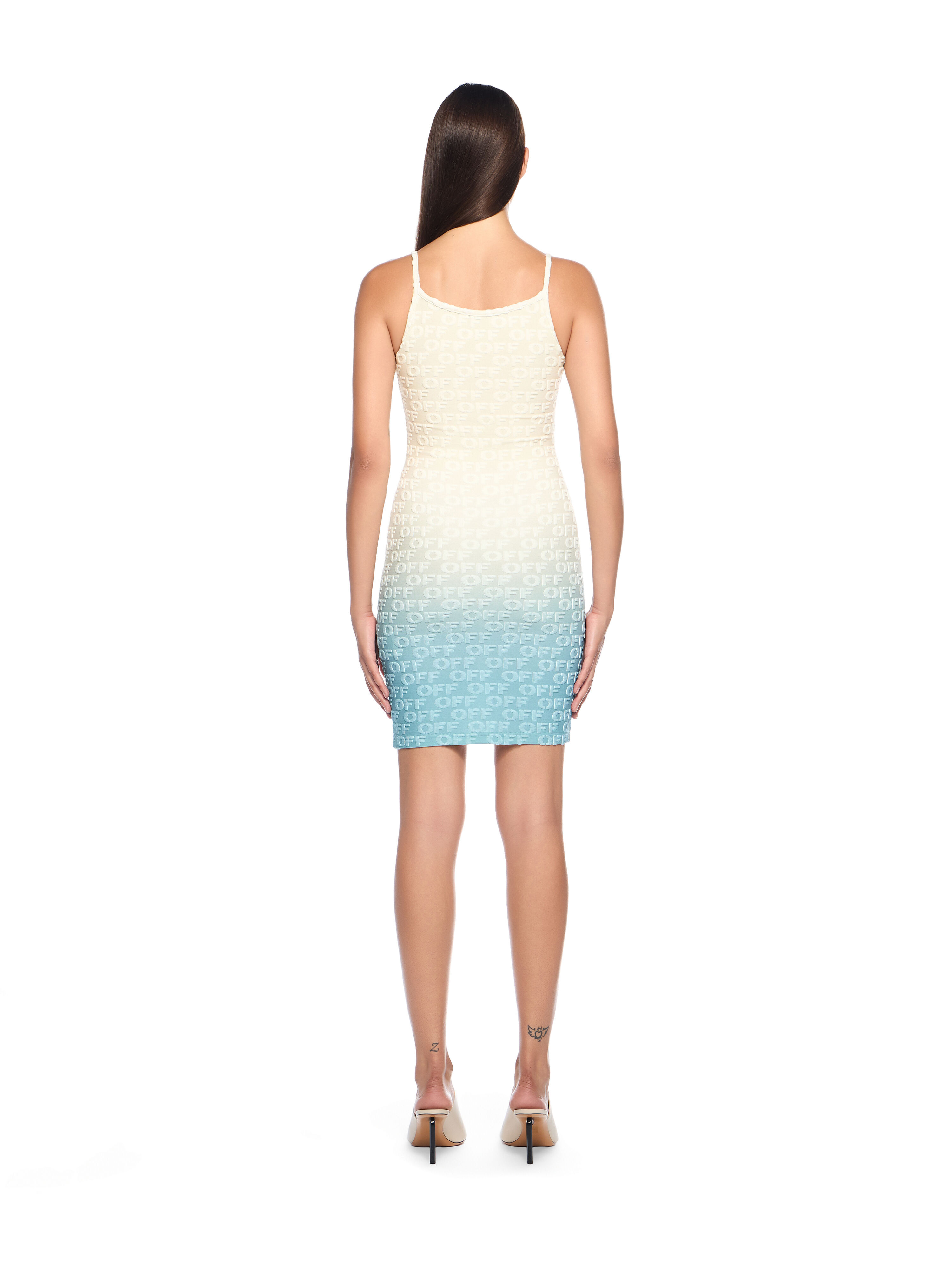 Gradient Logo Terry Dress - 4