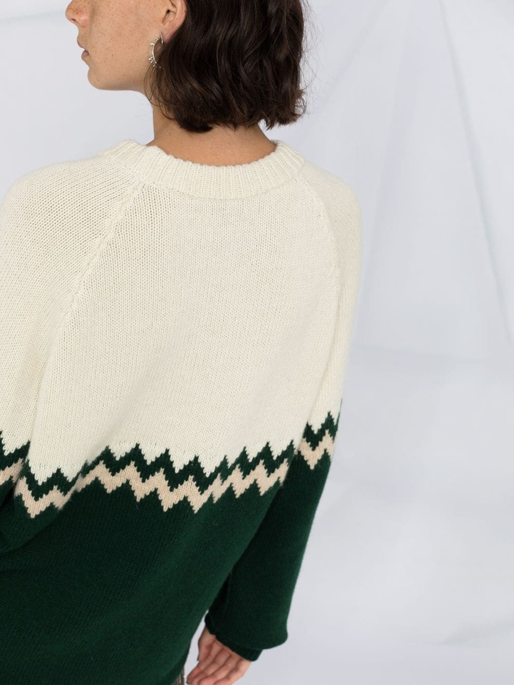 intarsia-knit round-neck jumper - 3