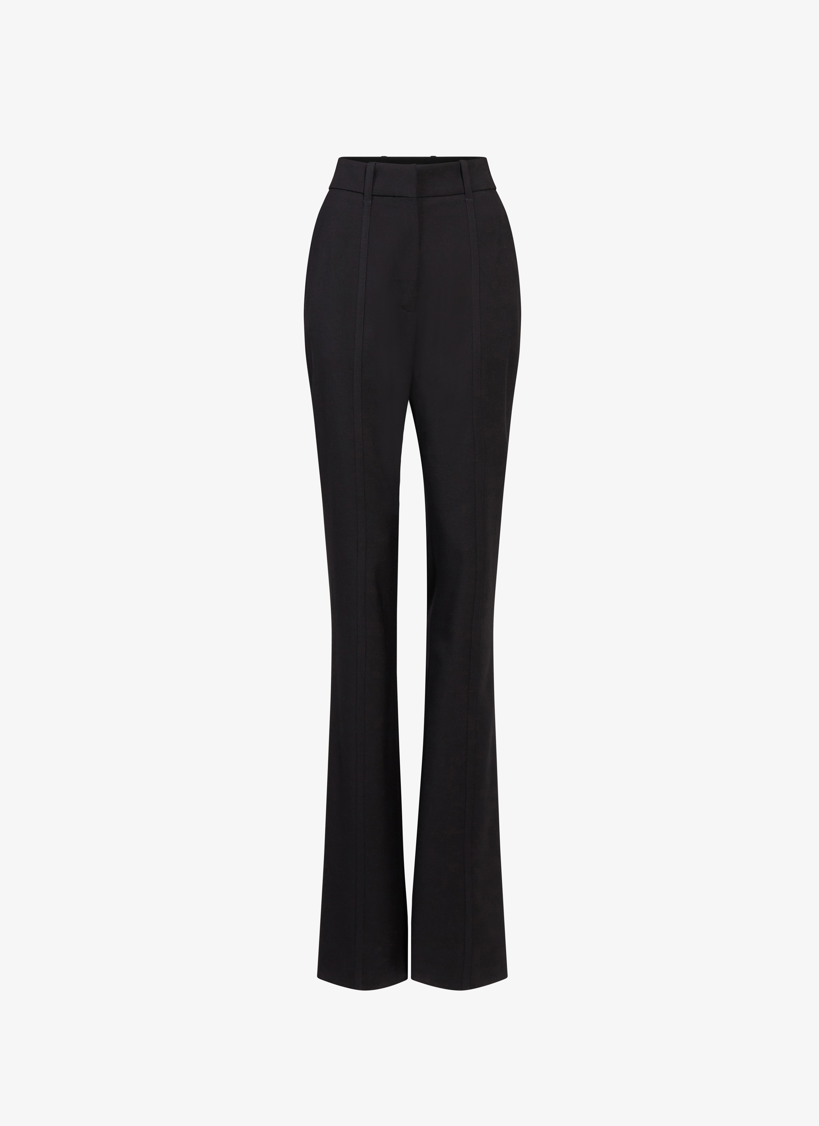 TAILORED BOOTCUT WOOL PANT - 1