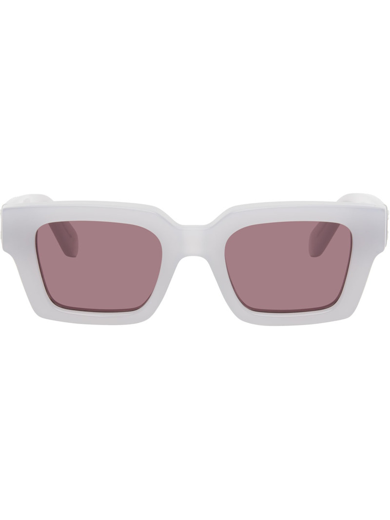 Gray & Burgundy Virgil Sunglasses 1