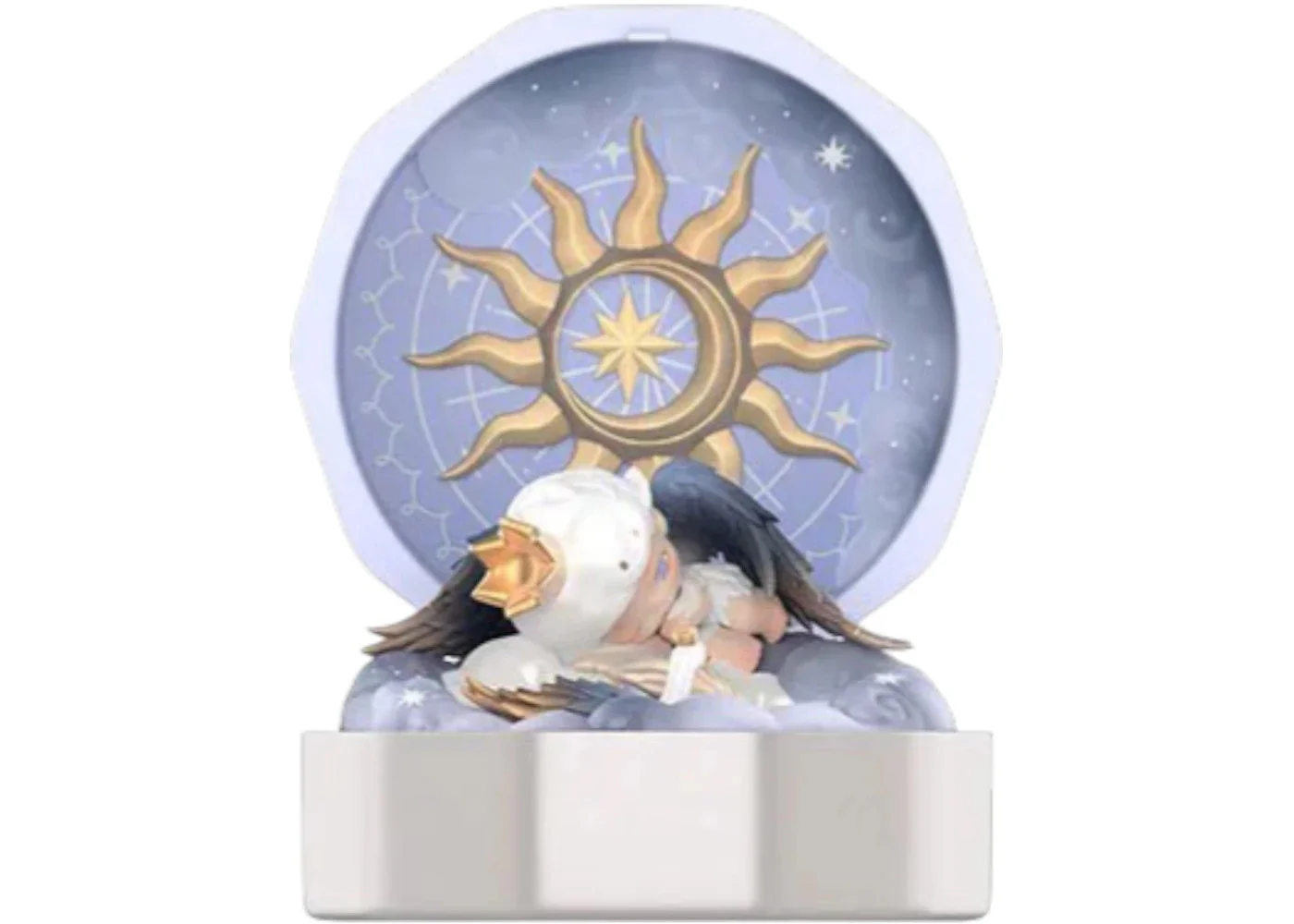 Pop Mart Romantic Ring Box Series 4 DIMOO Swan Blessings Scene Sets - 1