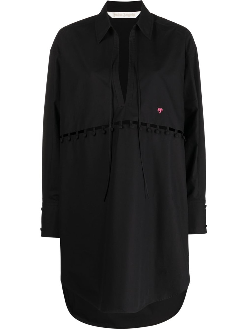 cut-out shirt dress 1