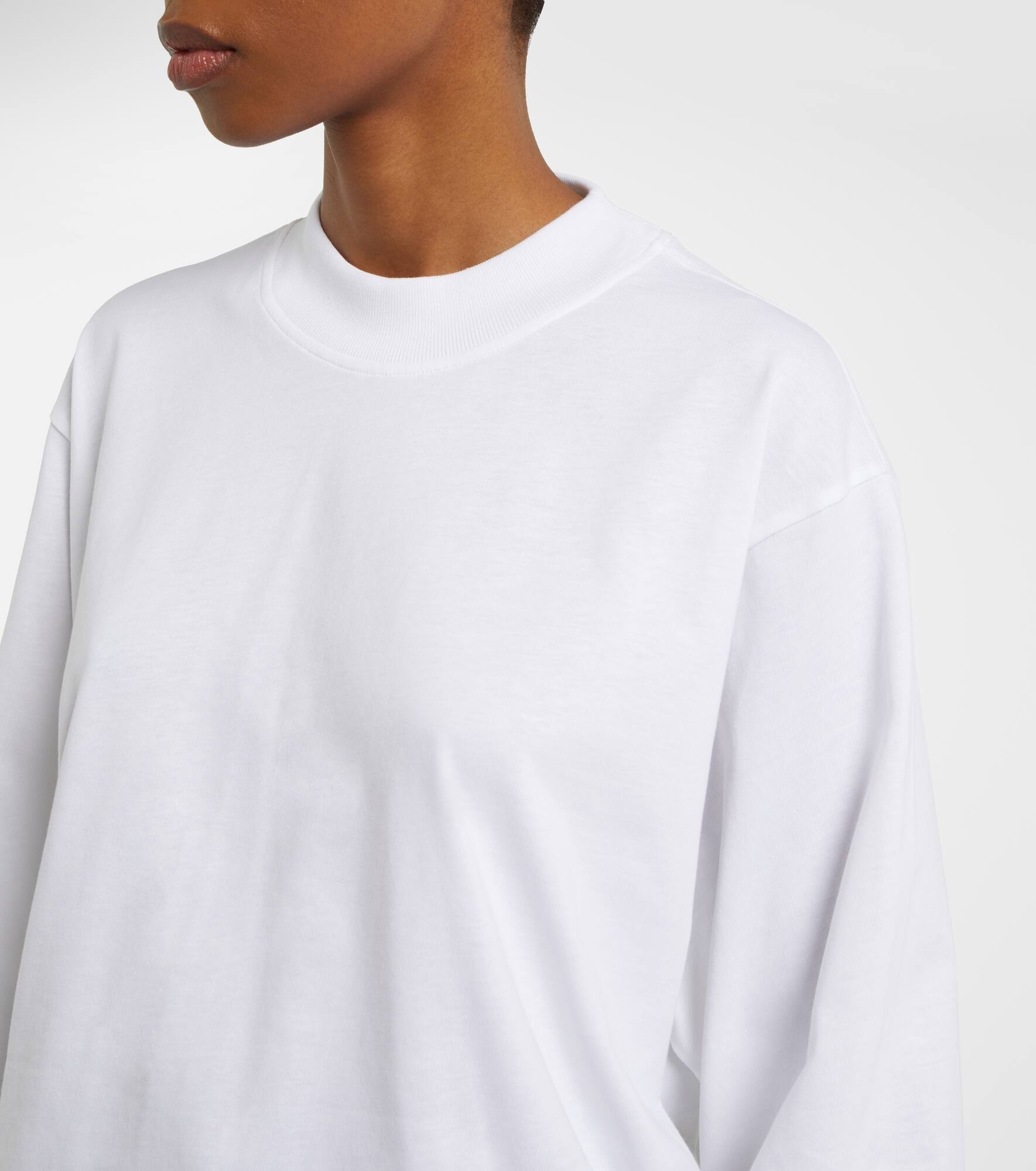 Cotton jersey sweatshirt - 4