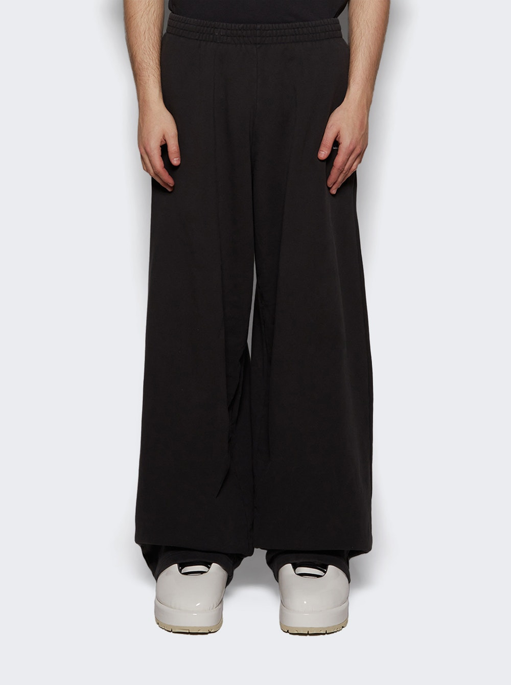 Baggy Sweatpants Washed Black - 2
