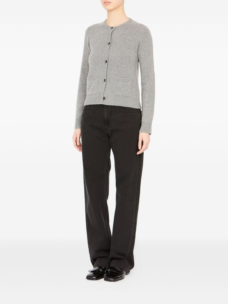 patch-pocket button cardigan 3