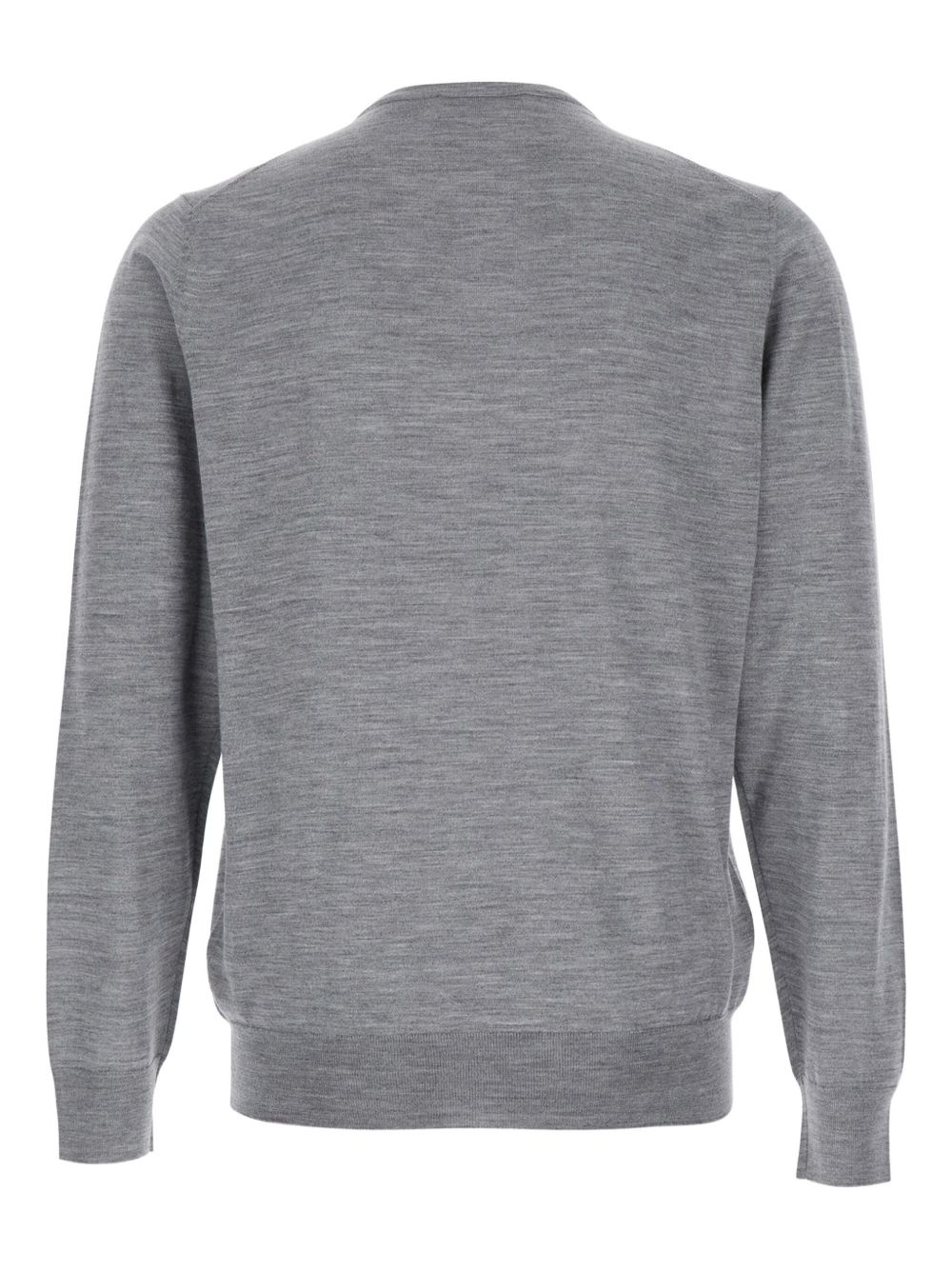 knitted crew-neck jumper - 2