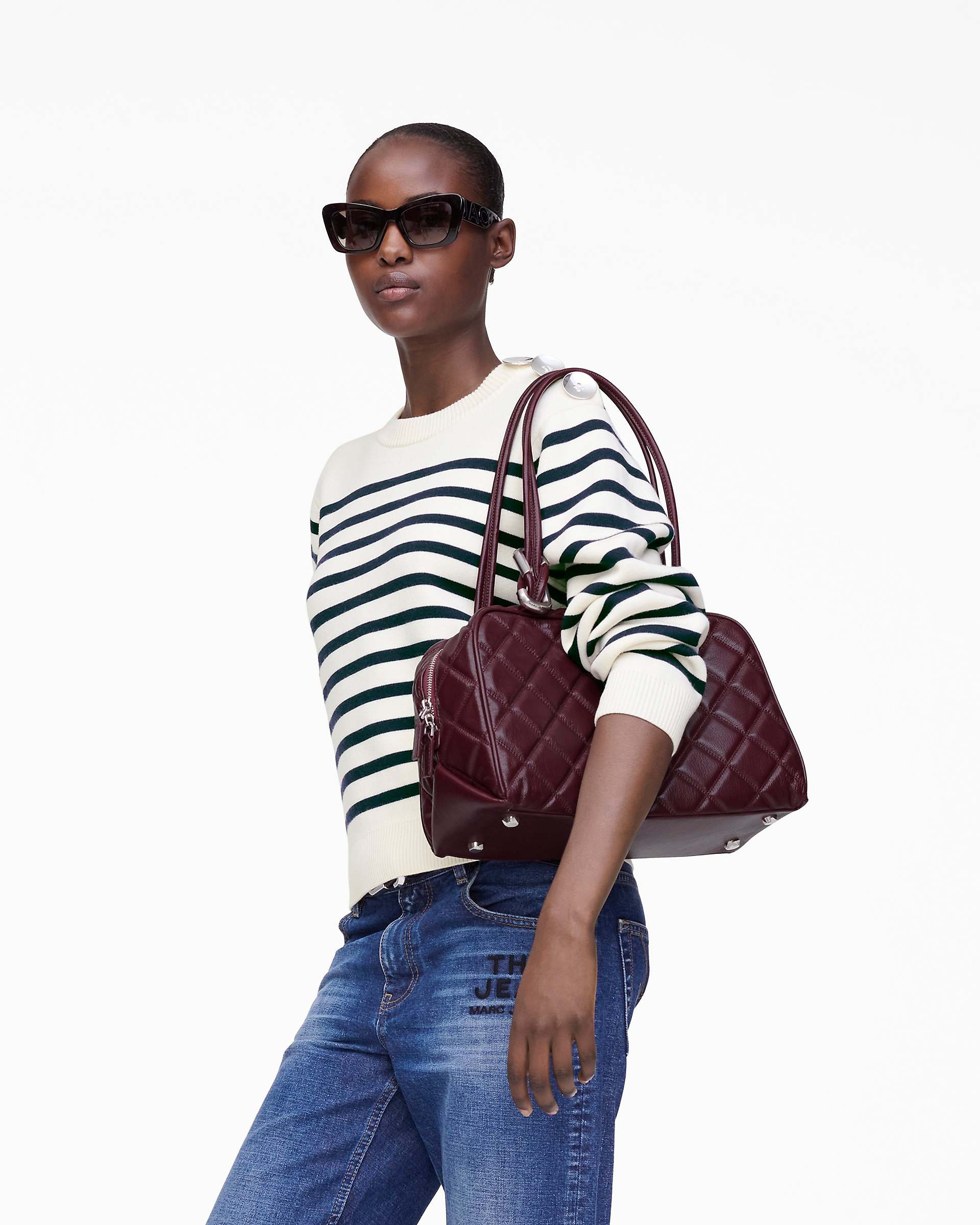 THE QUILTED LEATHER DUAL SATCHEL - 2