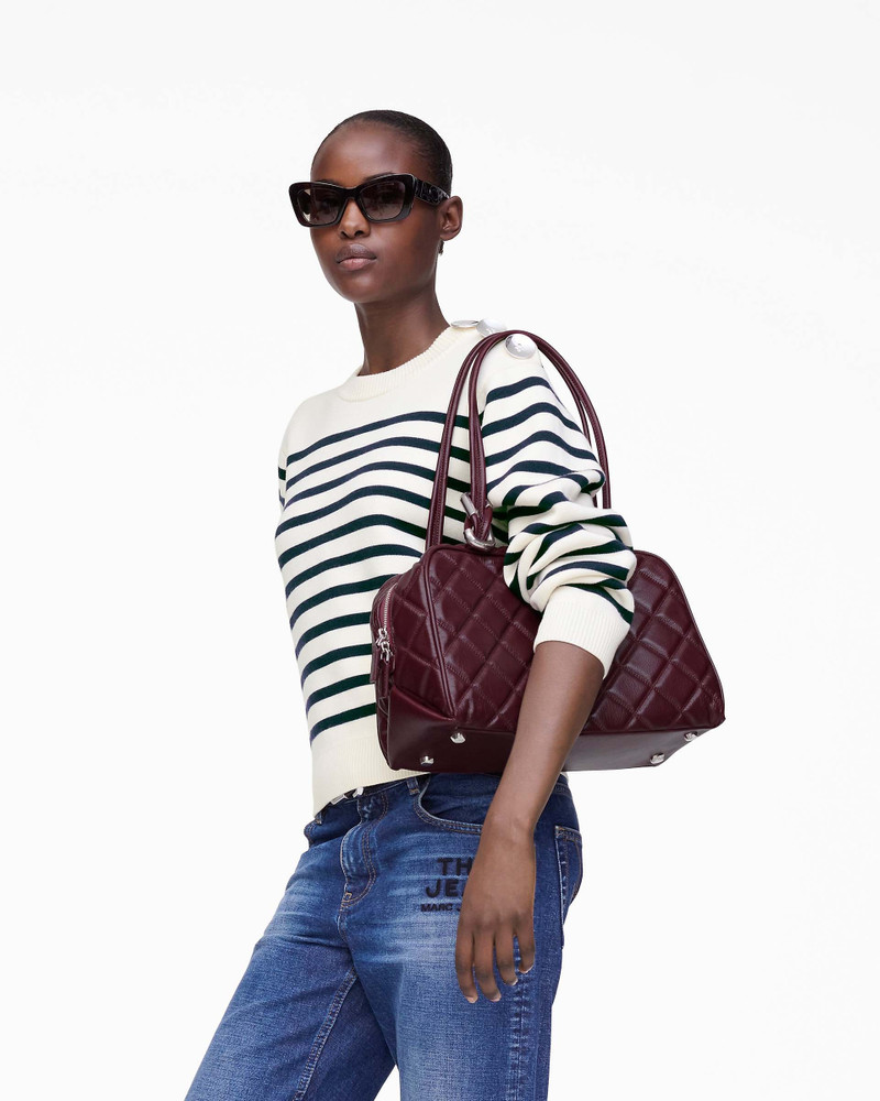 Marc Jacobs THE QUILTED LEATHER DUAL SATCHEL outlook