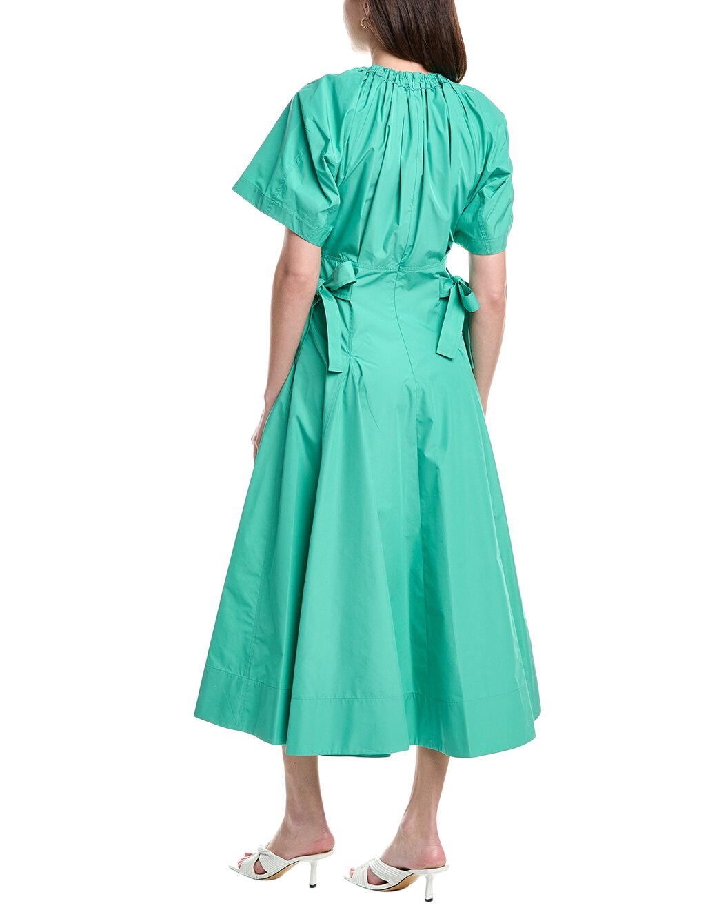 3.1 Phillip Lim Ladybug Poplin Midi Dress - 2