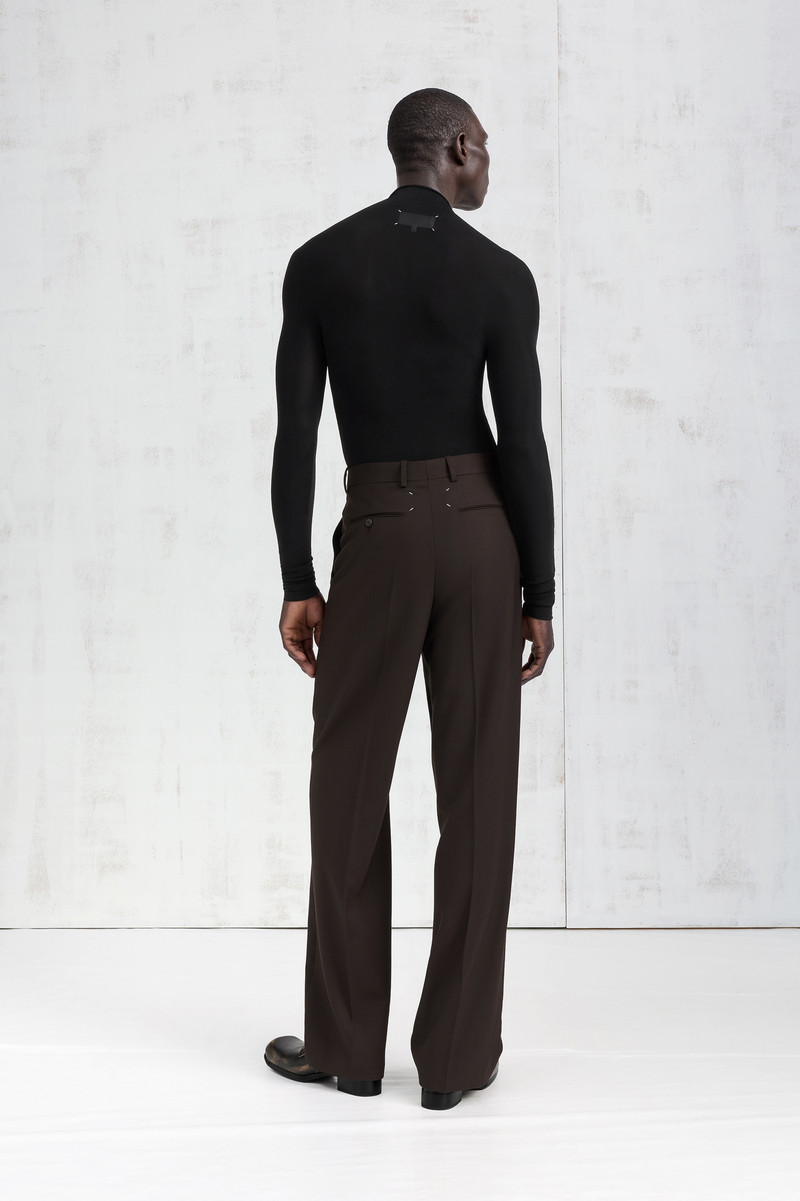 Wool Wide-Leg Trousers 5