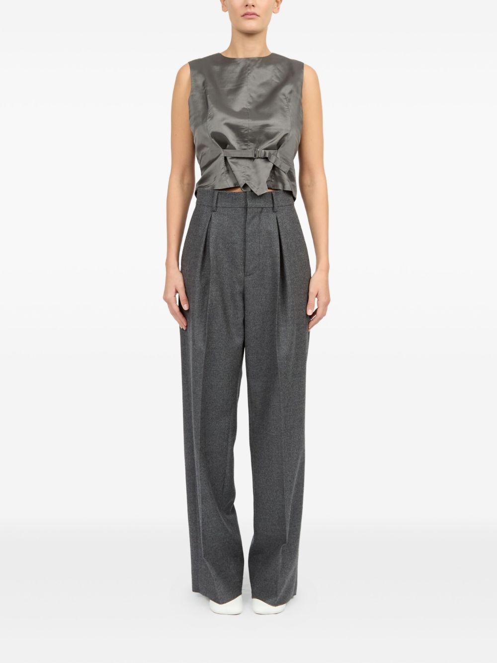 virgin wool trousers - 2