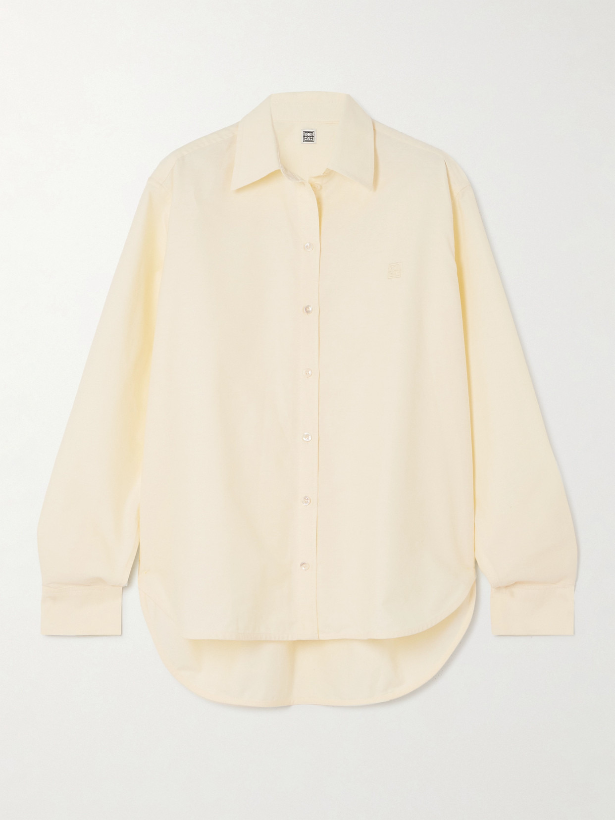 Embroidered Organic Cotton Oxford Shirt - 1