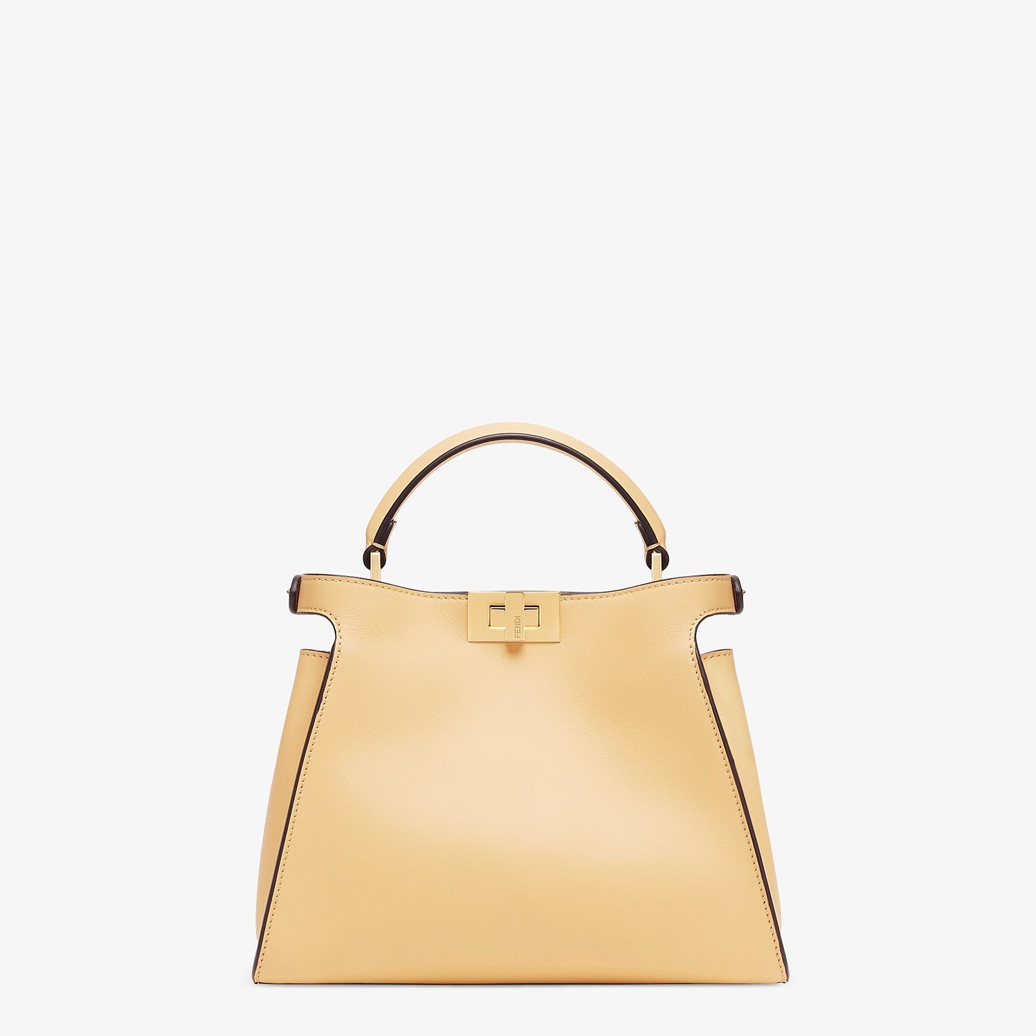 Yellow leather bag - 3