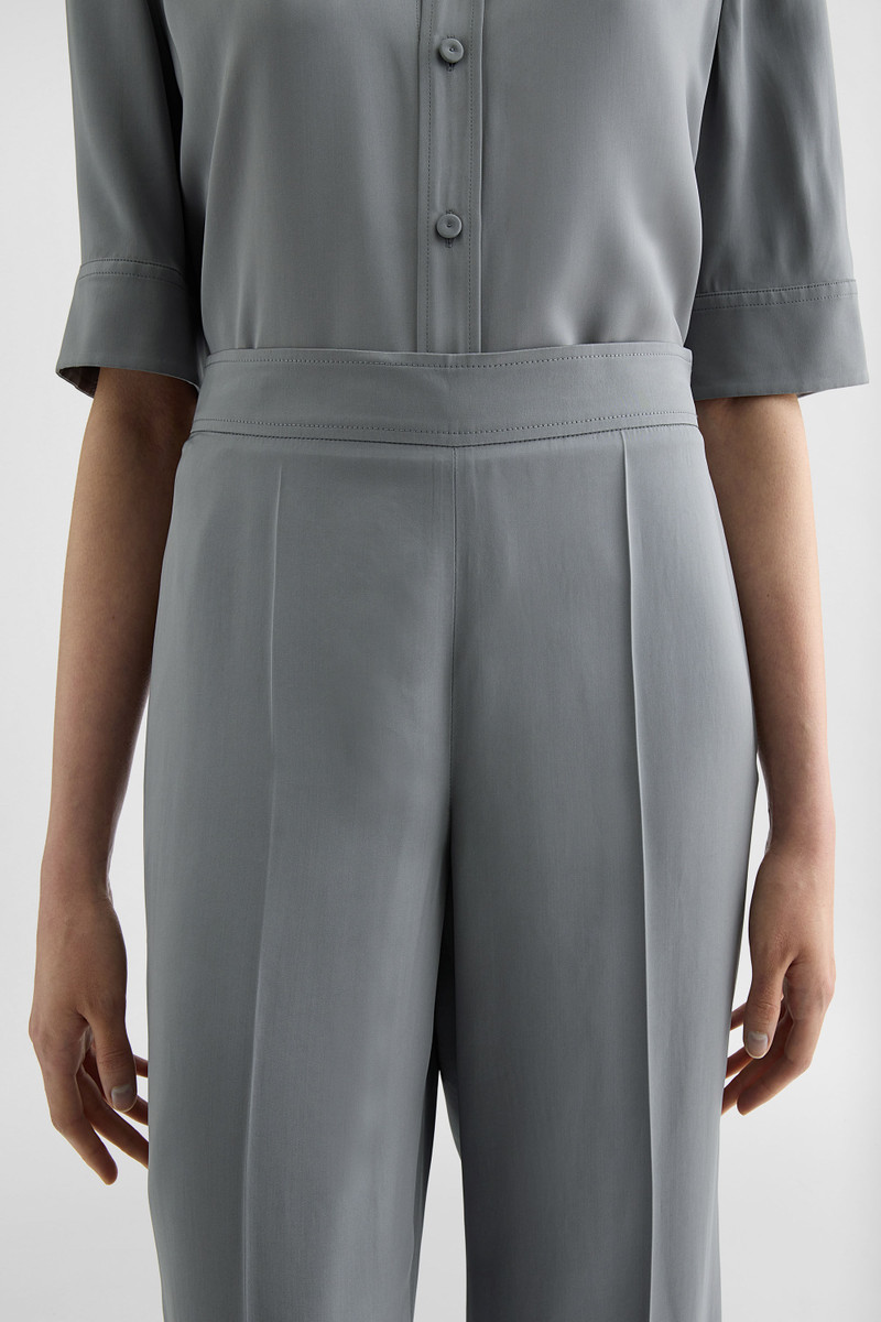 Fluid Viscose Trousers 6