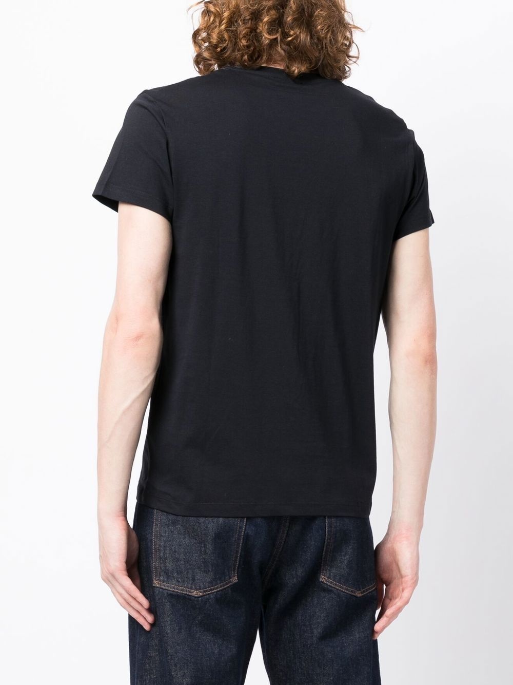 V-neck short-sleeved T-shirt - 4