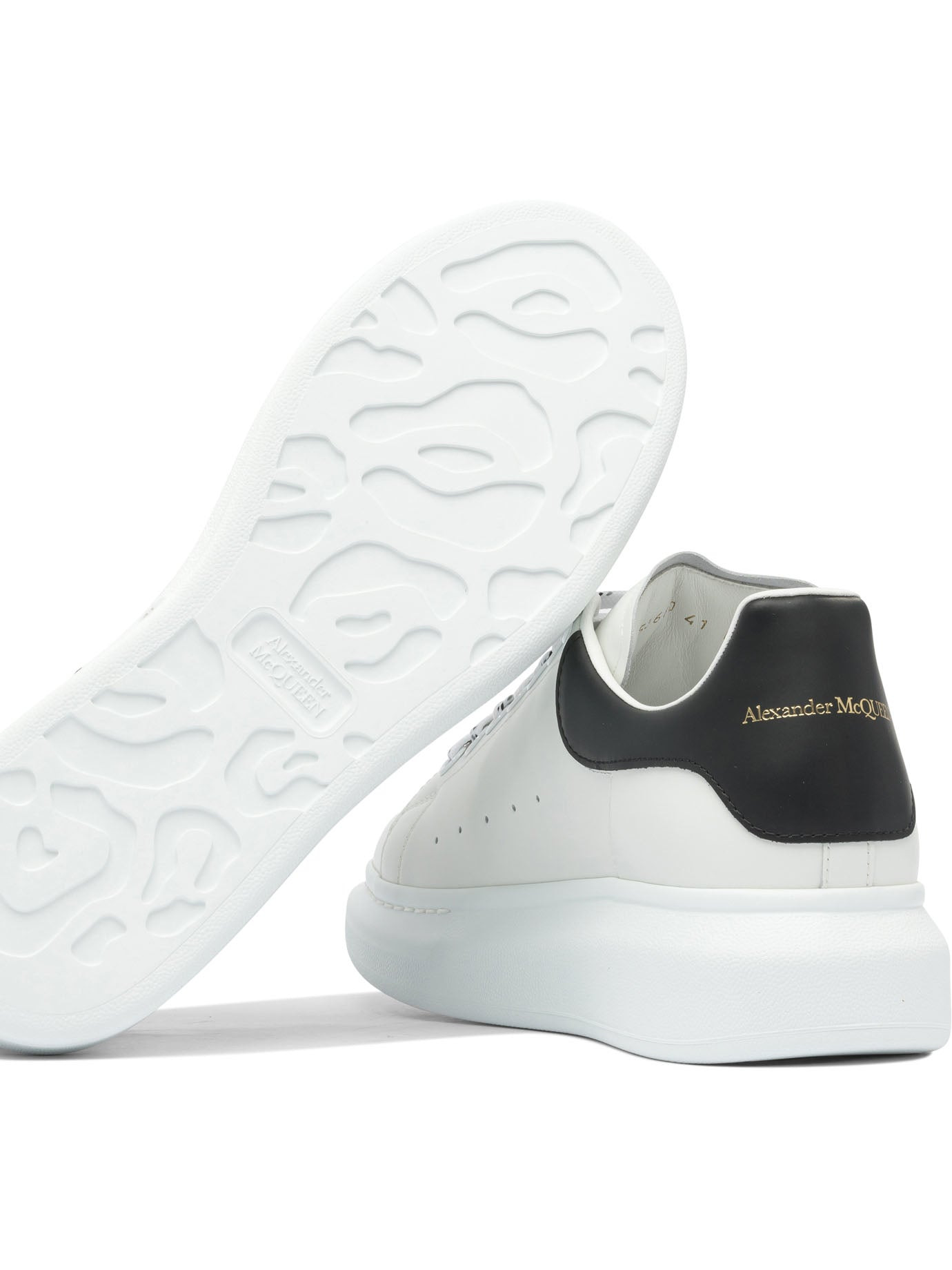 Alexander Mcqueen Leather Upper And Rubber Sole Sneaker - 5