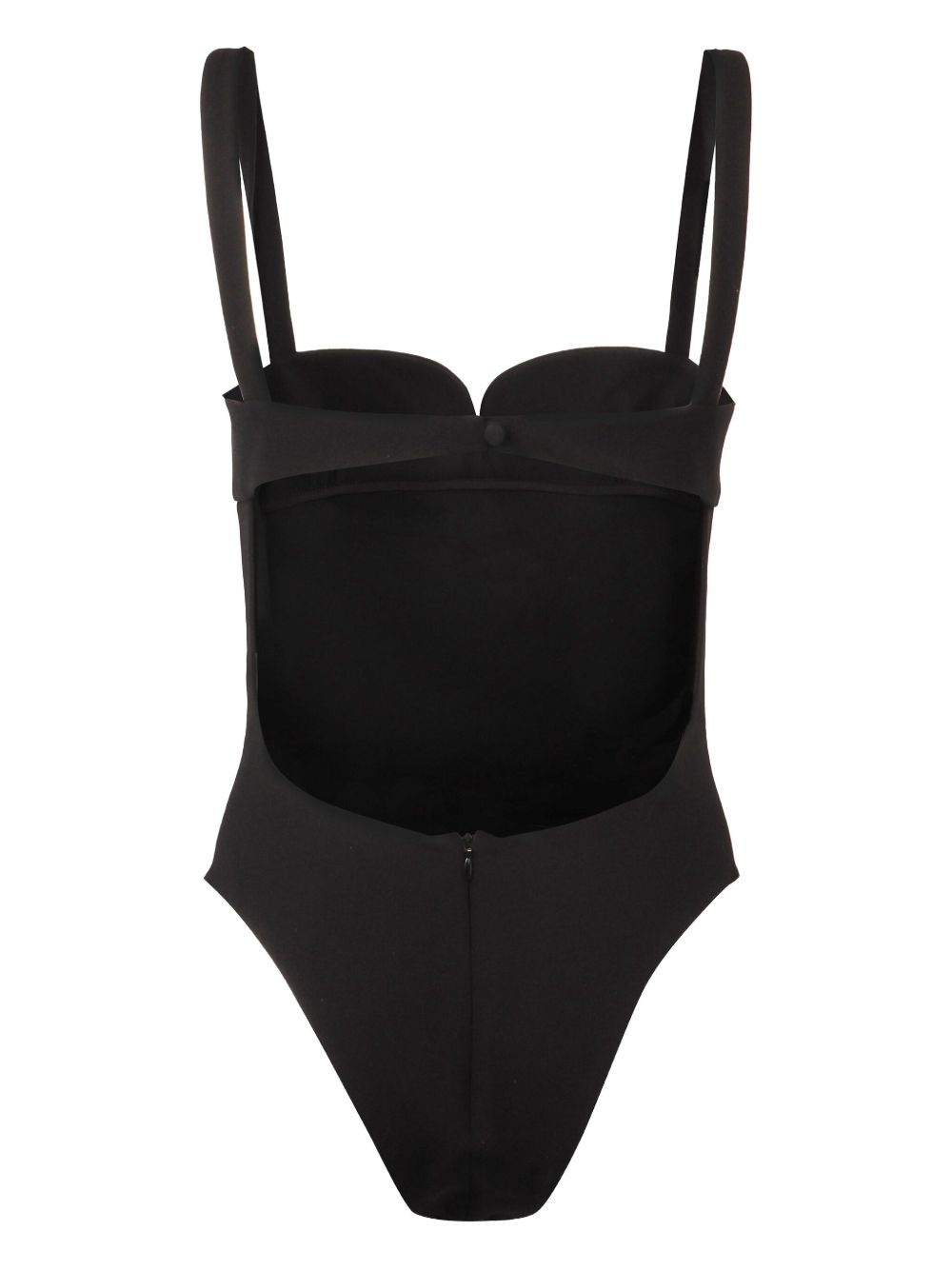 strapless sweetheart swimsuit - 2